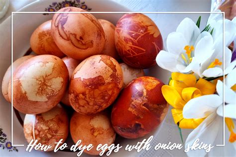 How To Naturally Dye Eggs With Onion Skins Prepare Your Plates