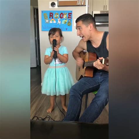 Video Father Daughter Duo Perform Sweet Senorita Cover Abc News