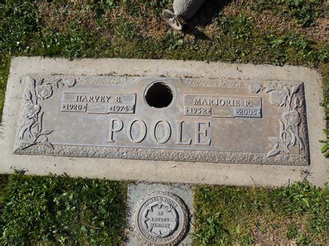 Harvey Bergman Poole 1920 1974 Mémorial Find a Grave