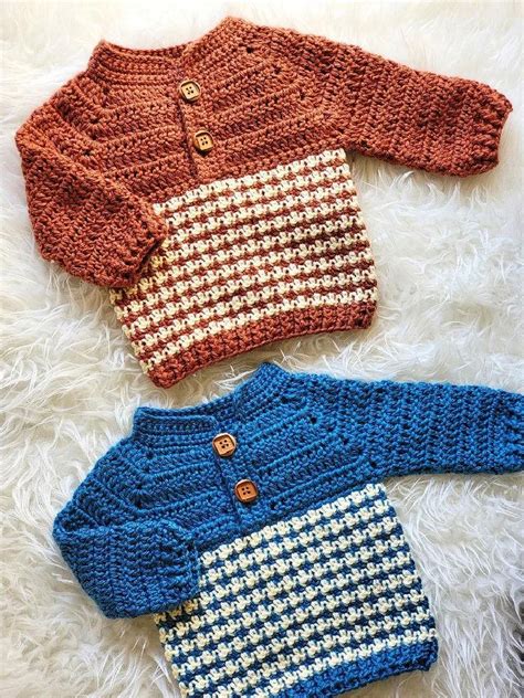 Free Crochet Baby Sweater Patterns Blitsy