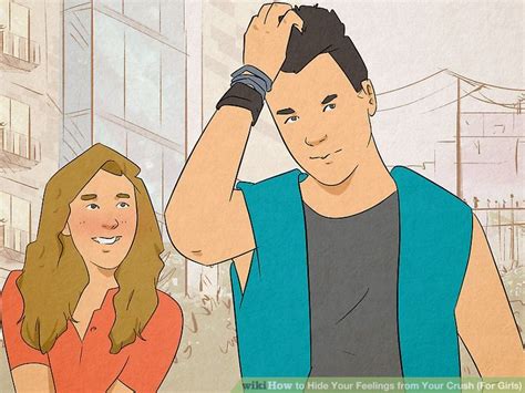 4 Ways To Hide Your Feelings From Your Crush For Girls Wikihow