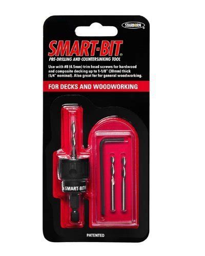 Buy 10 Smart Bit Pre Drilling And Countersinking Tool For Decks And