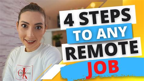 How To Get A Remote Job With No Experience In 4 EASY STEPS YouTube