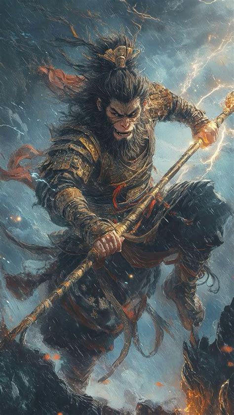 Pin By Ardis Alexander Berry On Monkey King Monkey King Sun Wukong