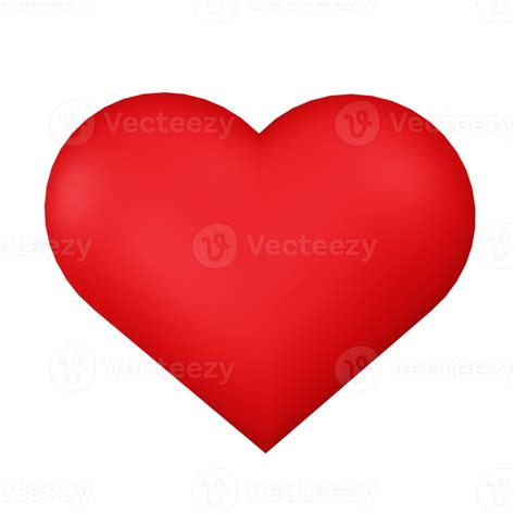 Heart Love Emoji 3d 17745757 PNG