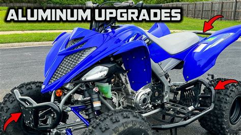 Raptor 700r Aluminum Upgrades Alba Racing And Proarmor Youtube