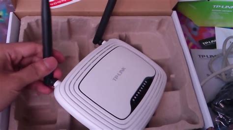 TP LINK TL 841N Wireless N Router Unboxing YouTube