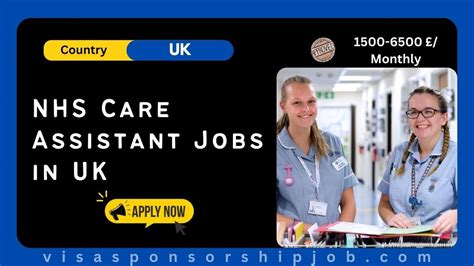 NHS Care Assistant Jobs In UK 2024 Visa Sponsorship