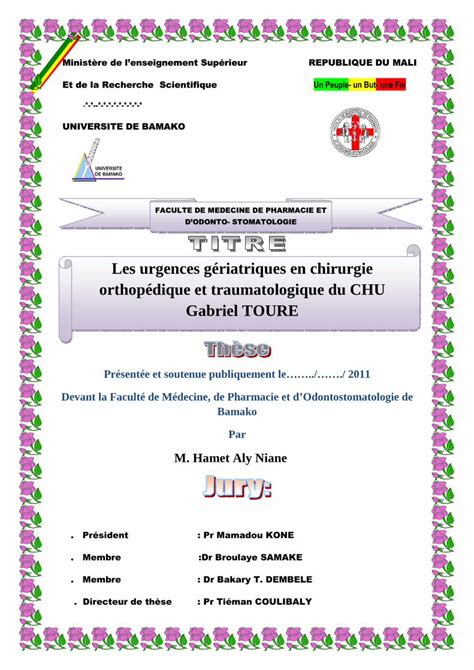 Pdf Les Urgences G Riatriques En Chirurgie Orthop Dique Et La