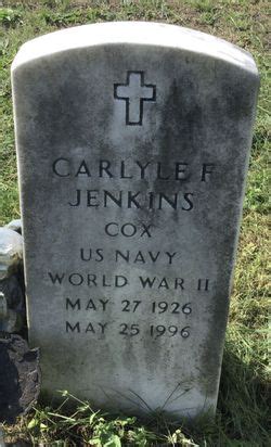 Carlyle F Jenkins 1926 1996 Mémorial Find a Grave