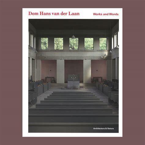 Dom Hans Van Der Laan Works And Words Paperback COPYRIGHT Bookshop