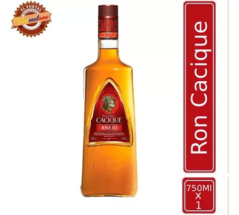 Ron Cacique Añejo Venezolano mL a 75 MercadoLibre