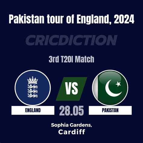 Match Preview England Vs Pakistan 3rd T20I Match Who Will Win On