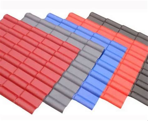 UPVC Tile Profile Roofing Sheet At Rs 45 Sq Ft UPVC Roof Sheet In