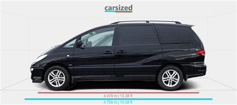 寸法 Toyota Previa 2000 2005 Vs Mini Aceman 2024 現在