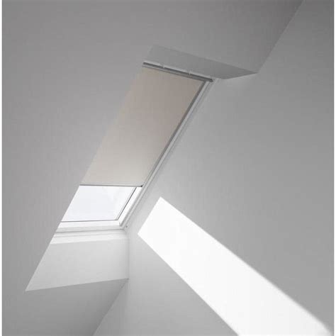 Velux Dml Mk12 1085 Electric Blackout Blind Light Beige Roofing Outlet