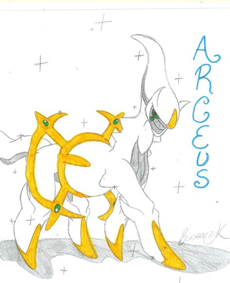 Arceus By Bunearyk On Deviantart