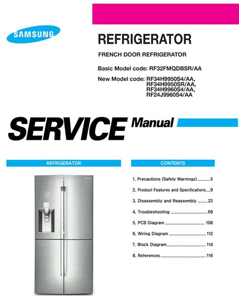 Samsung Refrigerator Wiring Diagram Rfg297aars Wiring Diagram