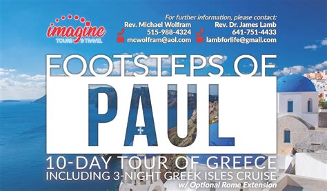 Footsteps Of Paul 10 Day Tour Of Greece Lutherans For Life