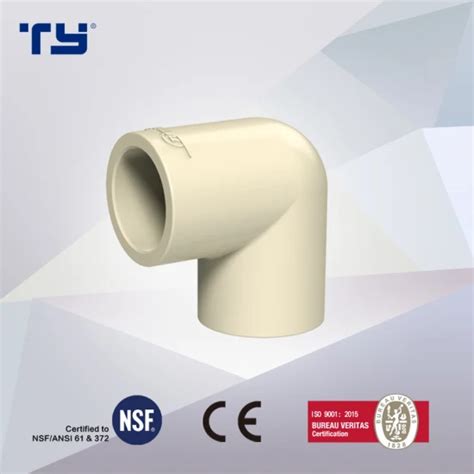 Hot And Cold Water Plastic Fitting Astm D Standard Plastic Cpvc Pressure Pipe Fittings