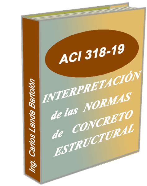 Libros Concreto Estructural Aci 318 19 Ediciones Lanca Tienda Online