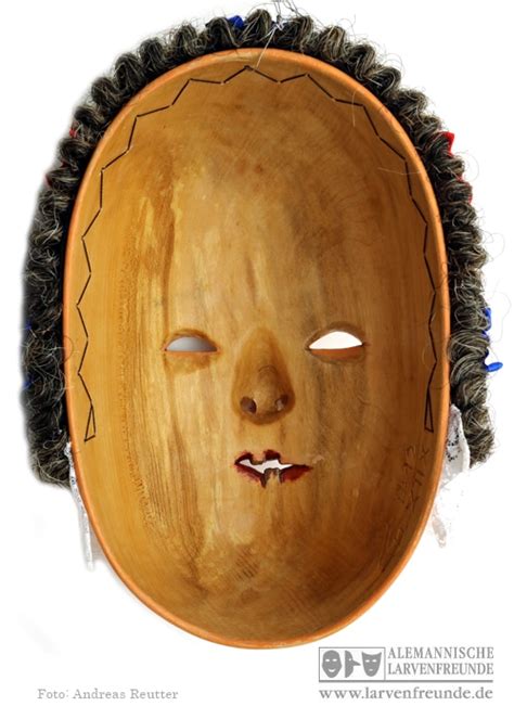 Morbili - Maske Maskenmuseum Alemannische Larvenfreunde