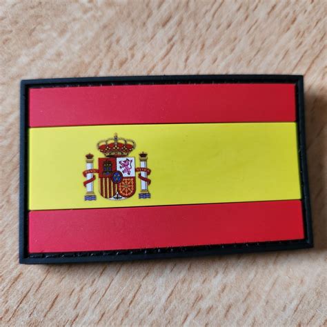 Parche PVC 3D con velcro BANDERA DE ESPAÑA Oficial Tactical Store 911