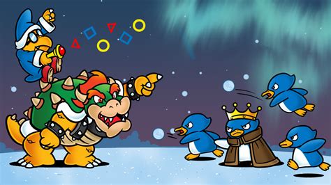 Super Mario Movie - Bowser vs the Penguins by cutieart55red on DeviantArt