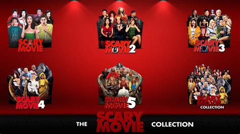 Scary Movie Complete DVD Collection 5 Discs Boxset By Anna Faris