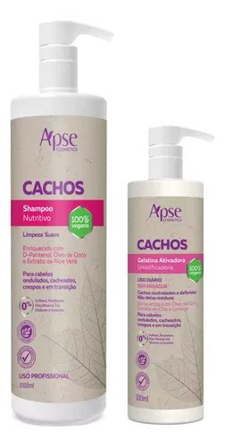 Apse Cachos Shampoo L E Gelatina Ml Mercadolivre