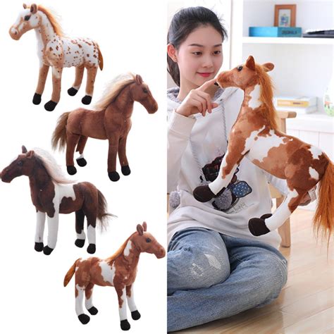 ZTTD Horse Plush Toy 4 Styles Stuffed Animal Plush Toys - Walmart.com