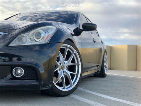 2013 INFINITI G37 Sport With 19x9 5 ESR Rf2 And Federal 255x35 On