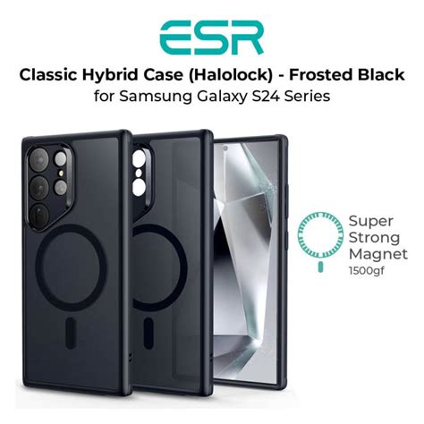 ESR Samsung Galaxy S24 Ultra Classic Hybrid Magsafe Case Halolock