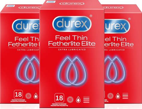 Durex Feel Thin Extra Lubricated Ks Od K Zbozi Cz