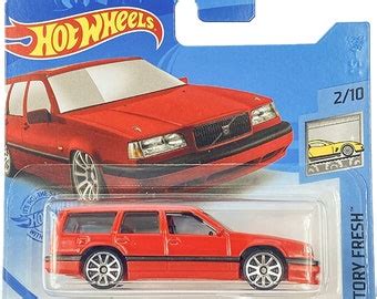Hot Wheels Volvo Estate Hw Factory Fresh Red Hard To Find Collector Miniature Model Etsy