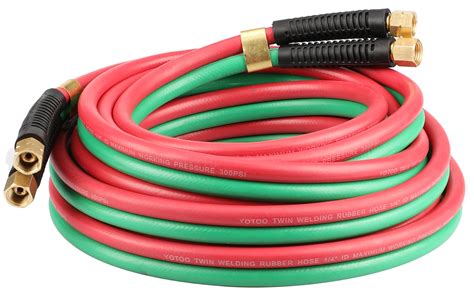 Buy Yotoo Heavy Duty Oxygen Acetylene Hose Torch Hose Inch