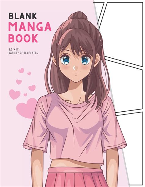 Buy Blank Manga Book Manga Storyboard Sketchbook Make Your Own Manga And Anime Sketchbook Blank