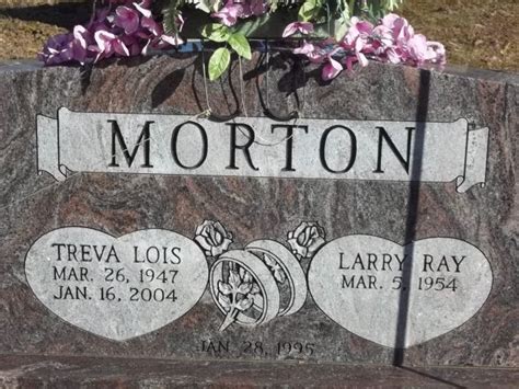 Treva Lois Booth Morton 1947 2004 Find A Grave Memorial