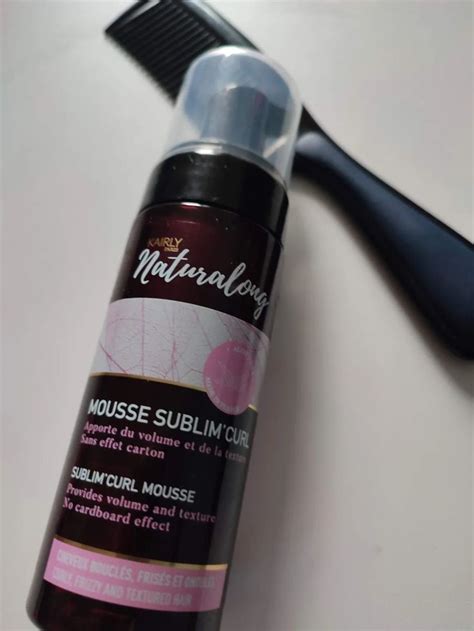 J ai enfin testé la mousse pour cheveux de Kairly Paris Curl mousse