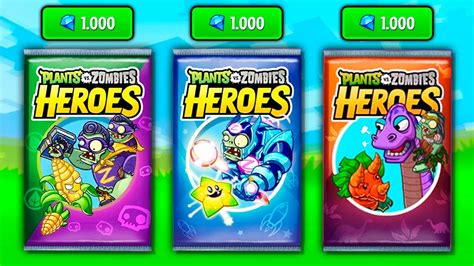 Abriendo Todos Los Sobres De Pvz Heroes Cual Es El Mejor Youtube