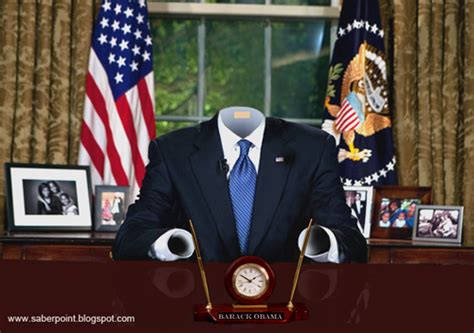 Saberpoint Obama Rejects The Empty Chair Metaphor Photoshop