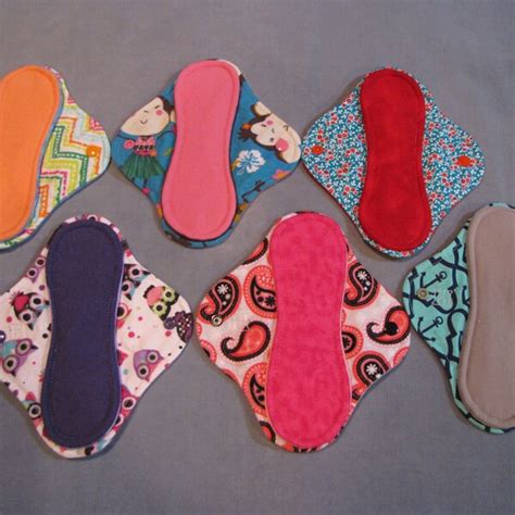 Cloth Menstrual Pads Etsy