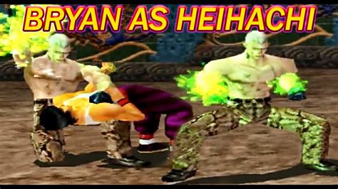 TAS Bryan With Heihachi S Moves Gameplay Tekken 3 Arcade Version