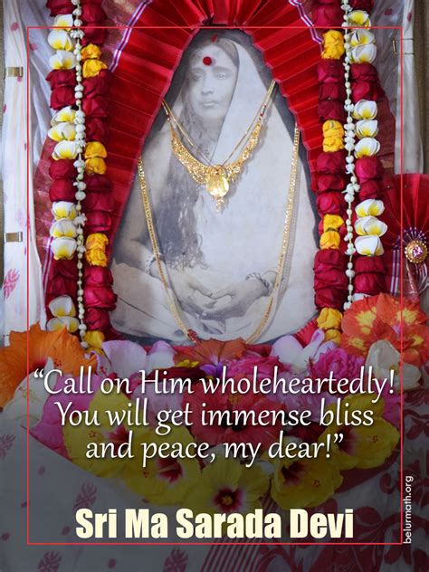 Inspirational Quotes Holy Mother Sri Sarada Devi