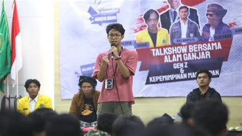 Diskusi Bareng Mahasiswa Di Jombang Alam Ganjar Bicara Soal