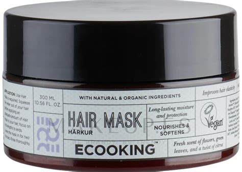 Ecooking Hair Mask Mascarilla Capilar Nutritiva Con Aceite De Coco Y