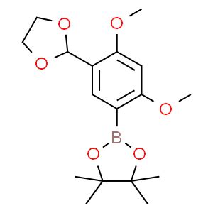 2 5 1 3 Dioxolan 2 Yl 2 4 Dimethoxy Phenyl Boronic Acid Pinacol