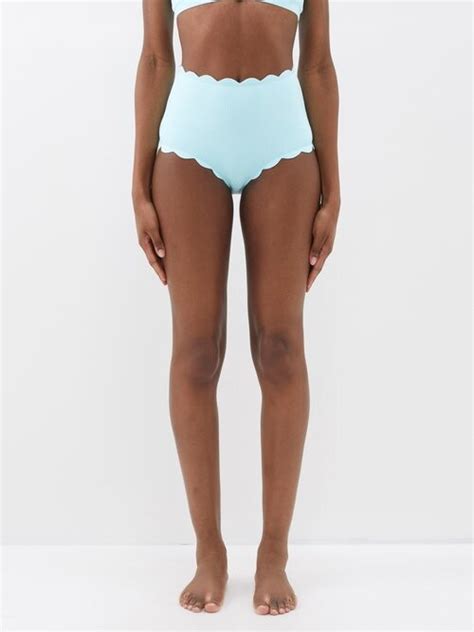 Marysia Swim Santa Monica High Rise Bikini Briefs Shopstyle