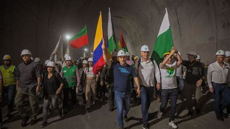 El Túnel Más Largo De América Fue Cruzado Por Primera Vez