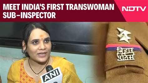 Manvi Madhu Kashyap Becomes Indias First Transwoman Sub Inspector